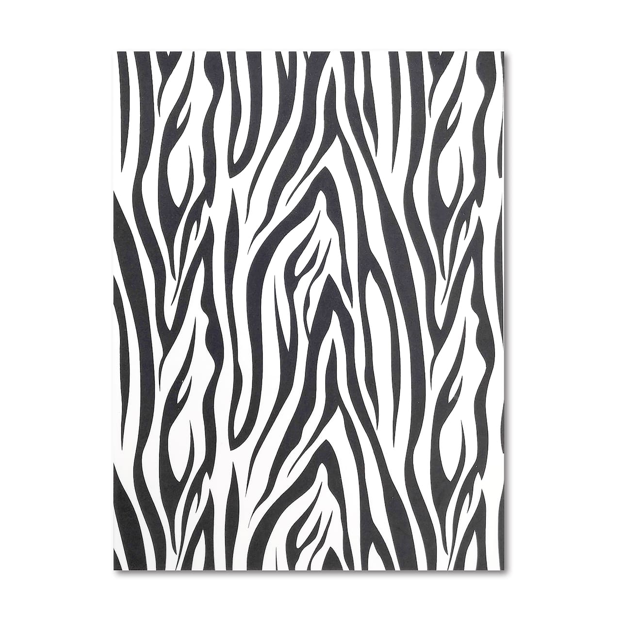Zebra Print Foam Sheet by Creatology&#x2122;, 9&#x22; x 12&#x22;